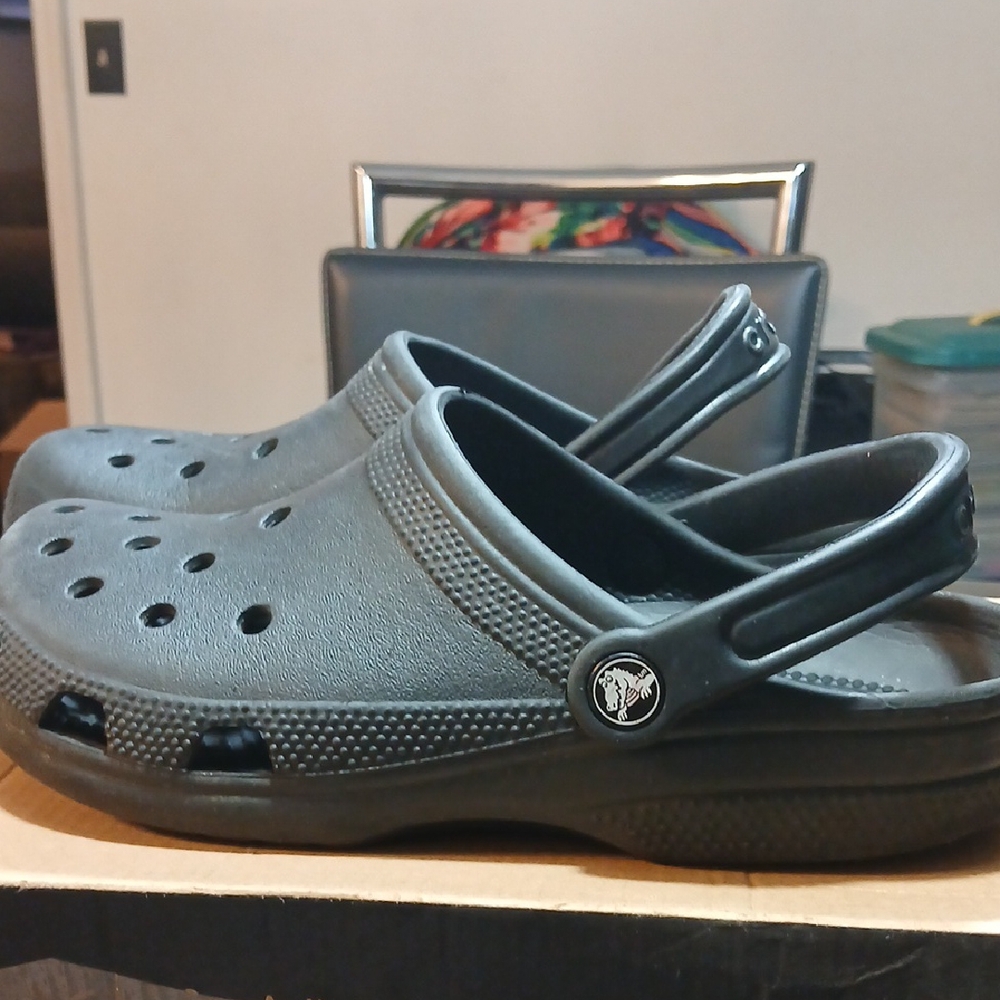 CROCS Kids Sandals in Black